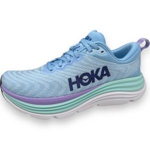 Hoka One One Gaviota 5 Womens Size 9 Running Shoes Airy Blue Sunlit Ocean
